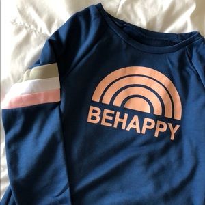 Be Happy sweatshirt - Brand New!